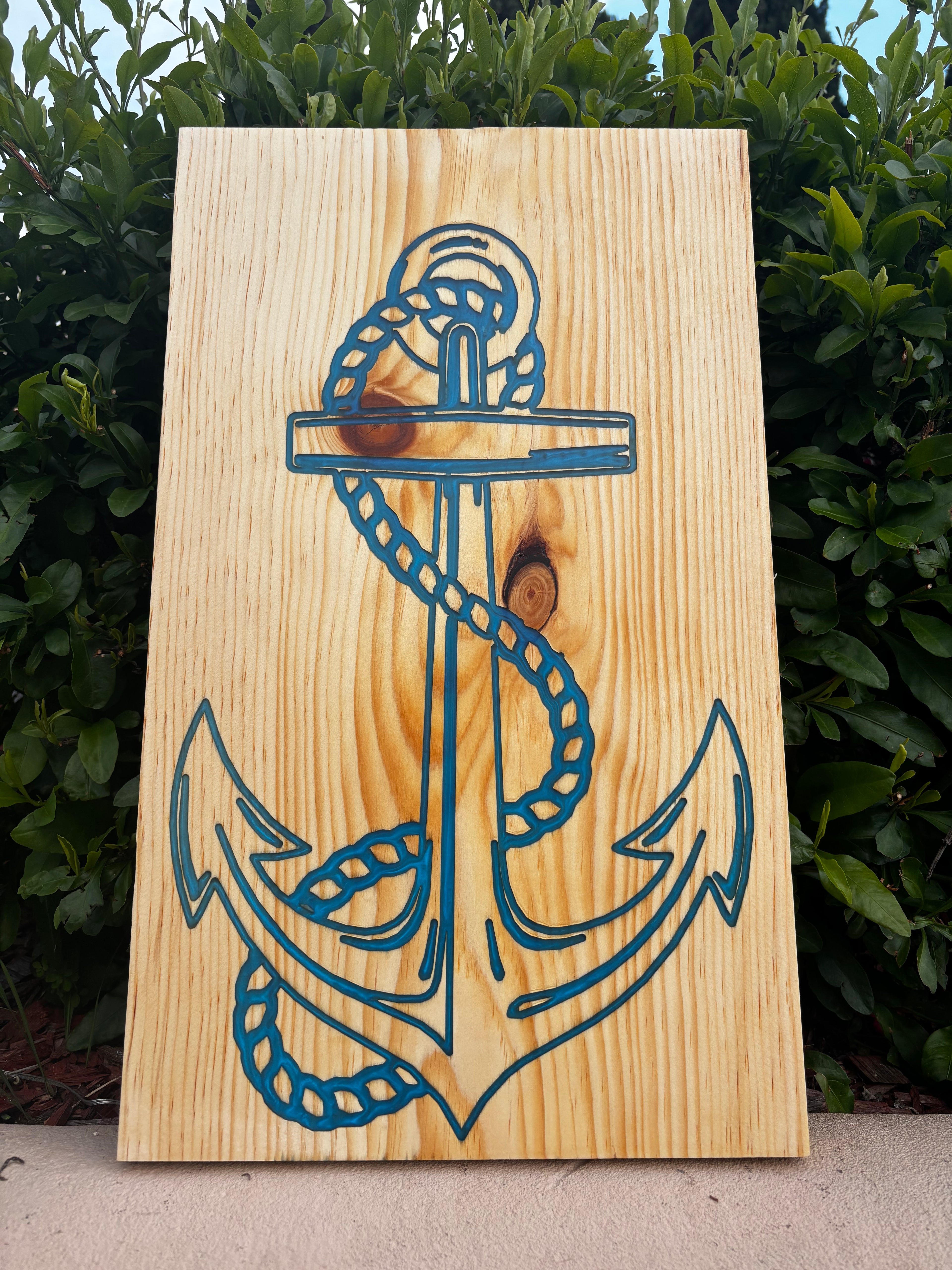 Resin Filled Anchor Wall Piece